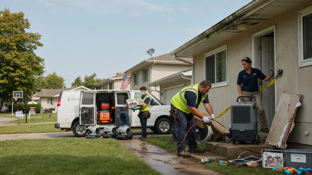 Water Damage Restoration in Dixon, WY near me